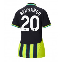 Camiseta Manchester City Bernardo Silva #20 Segunda Equipación Replica 2024-25 para mujer mangas cortas